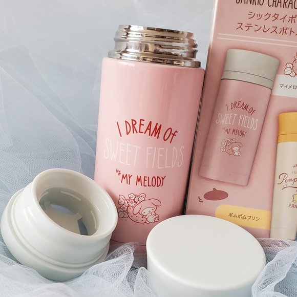 My Melody - Stylish Fonts - Stainless Tumbler Bottle (350ml) - Picture 2 of 4